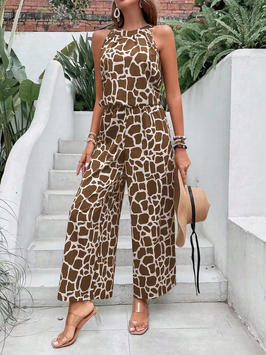 Conjunto Regata Calça Longa Fashion 