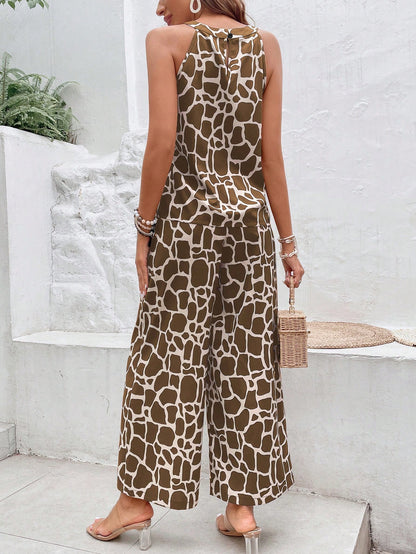 Conjunto Regata Calça Longa Fashion 