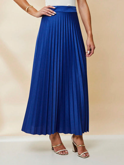 Saia Longa Plissada Elegance