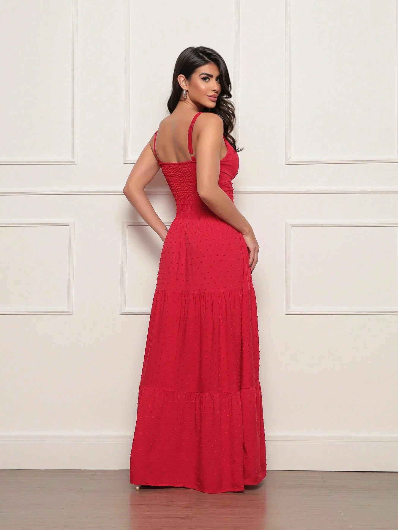 Vestido Longo Pipoca 