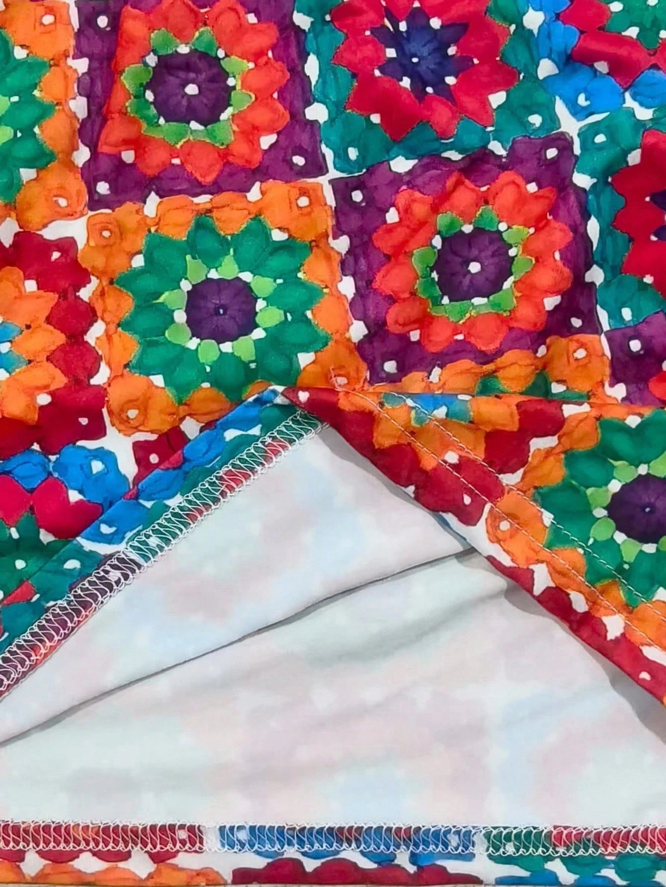  Conjunto de Regata Confortável com Estampa Floral Retrô Feminina, Estilo Vintage, Adequado para Férias de Primavera/Verão