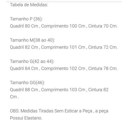 calça femenina clochard de bengaline com laço cintura alta