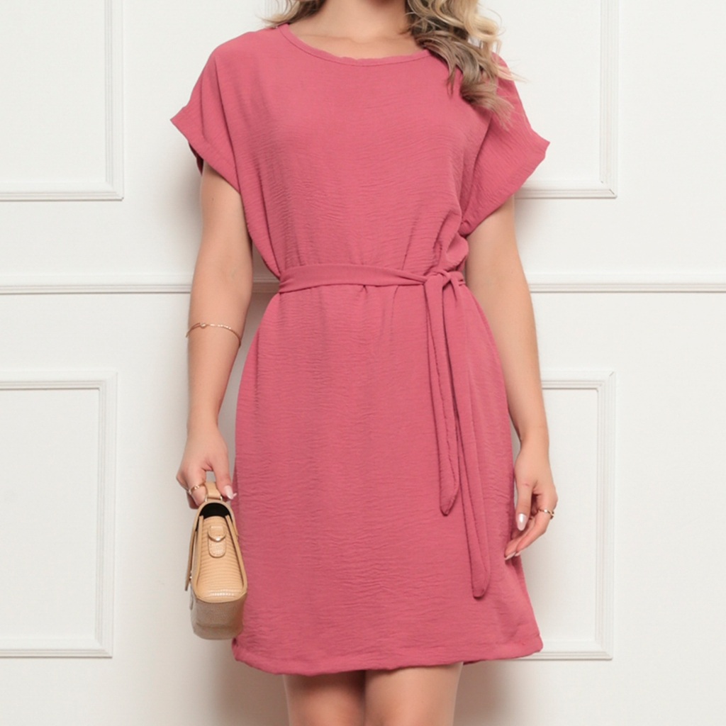 Vestido Feminino Confortável e Elegante para o Dia a Dia | Modelagem Solta – Fernanza