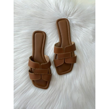 Rasteirinha Feminina H Confortável – Moda Casual, Leve e Perfeita para o Dia a Dia – Fernanza