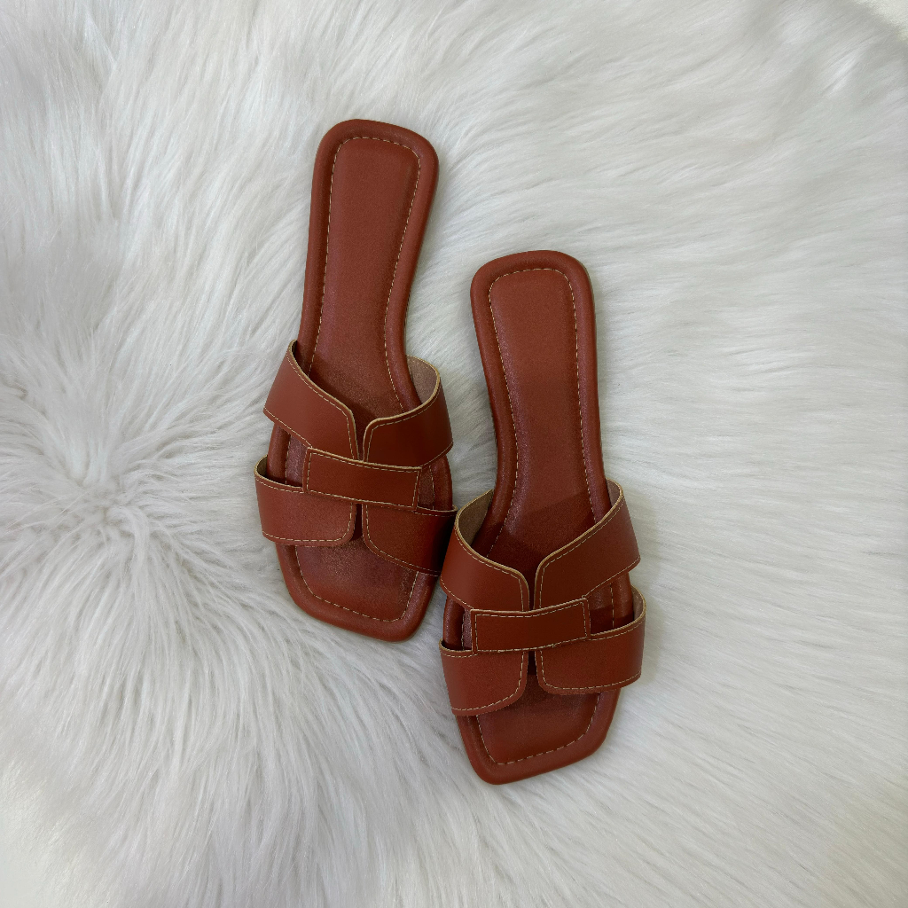 Rasteirinha Feminina H Confortável – Moda Casual, Leve e Perfeita para o Dia a Dia – Fernanza