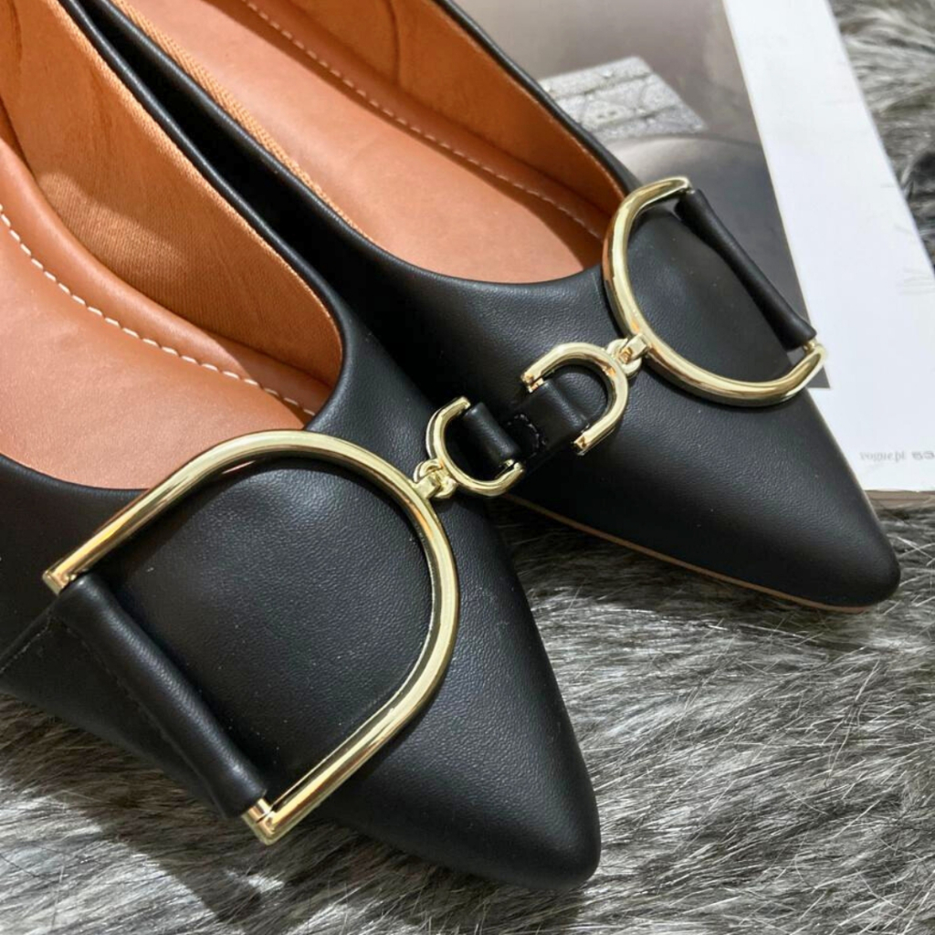 Sapatilha Bico Feminina Fino Casual Confortável Sapato feminino bico fino