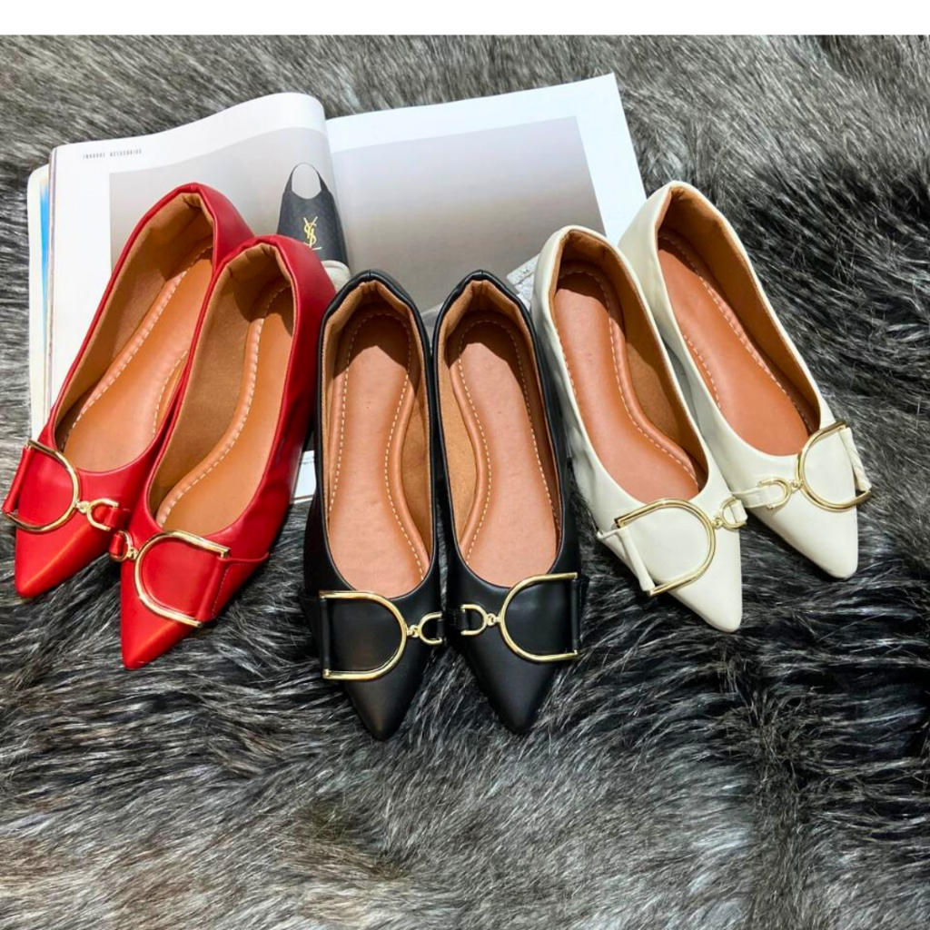 Sapatilha Bico Feminina Fino Casual Confortável Sapato feminino bico fino