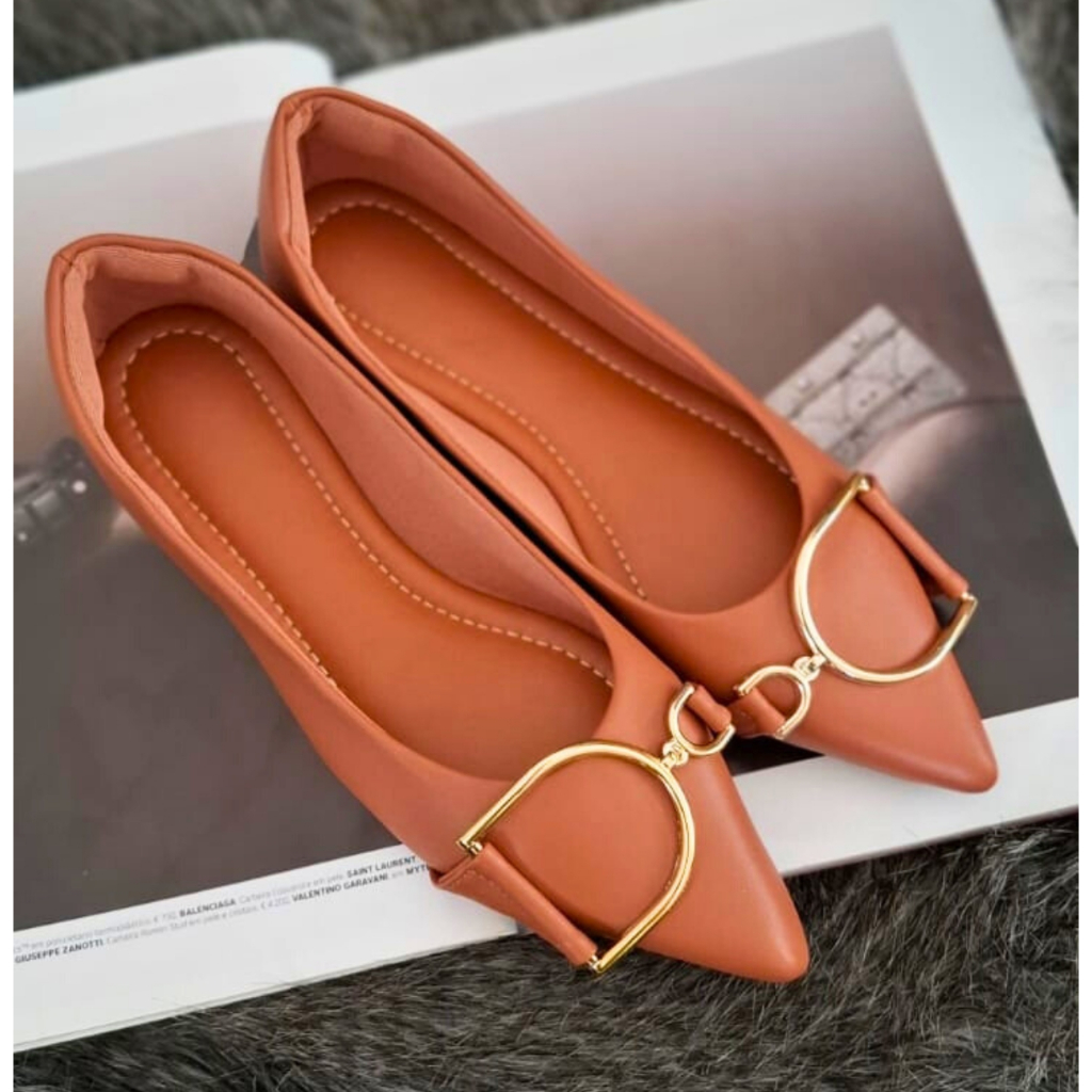 Sapatilha Bico Feminina Fino Casual Confortável Sapato feminino bico fino