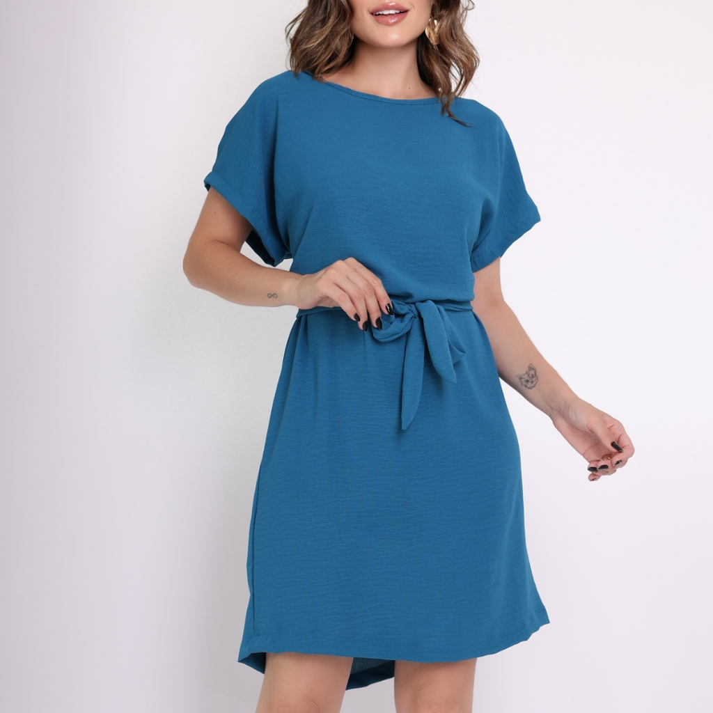 Vestido Feminino Confortável e Elegante para o Dia a Dia | Modelagem Solta – Fernanza
