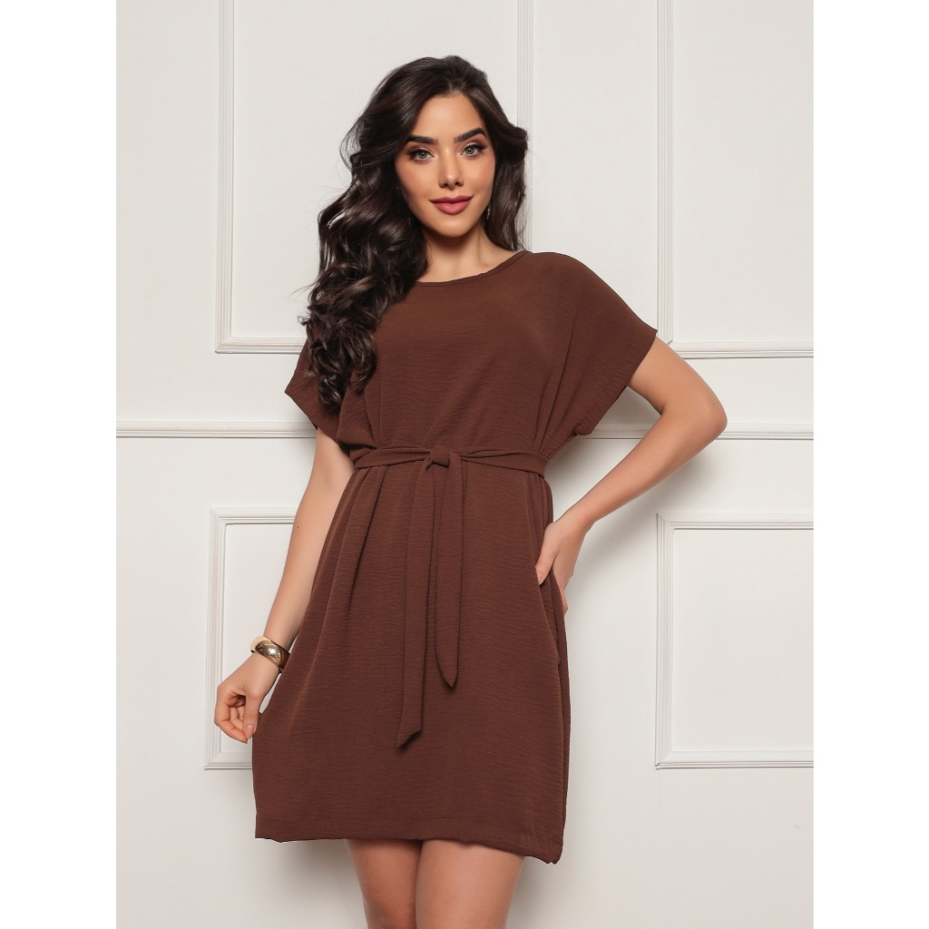 Vestido Feminino Confortável e Elegante para o Dia a Dia | Modelagem Solta – Fernanza