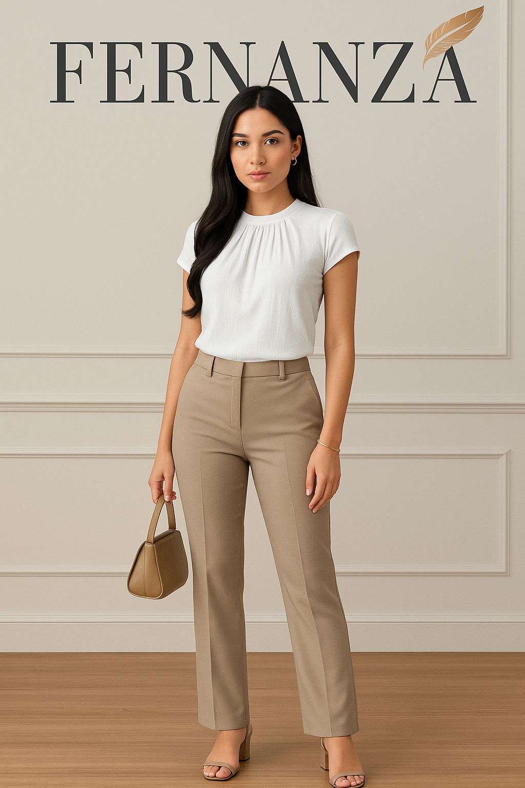 Blusa Feminina Elegante com Detalhe Plissado – 4 Cores