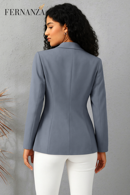 Blazer Casaco Social Com Botão